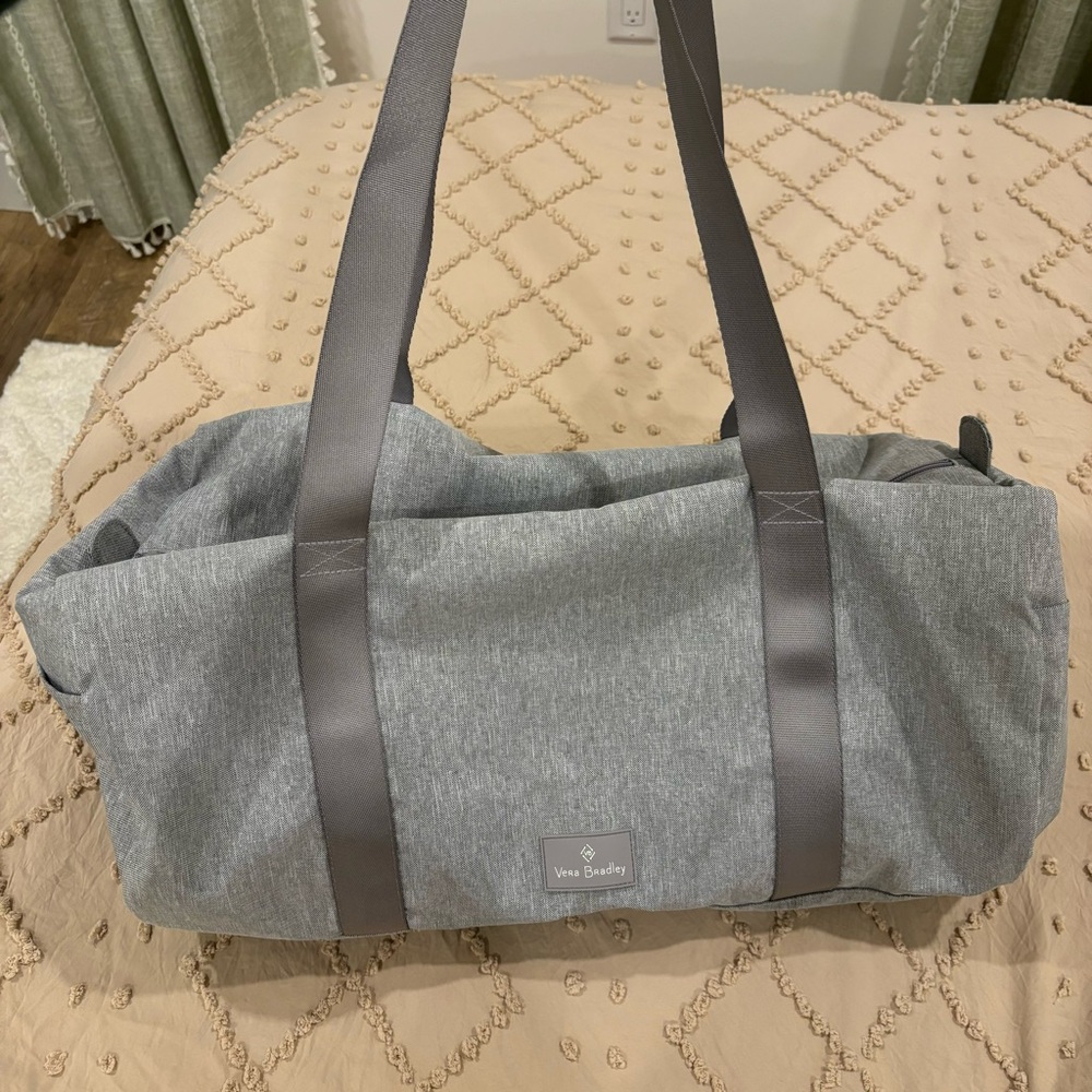 Vera Bradley large duffle bag.